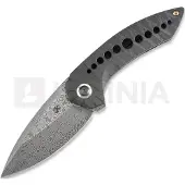Kansept Knives ODD 21 Damascus Tiger Stripe kääntöveitsi