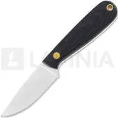 Brisa Necker 70 Full Flat kaulaveitsi, black micarta