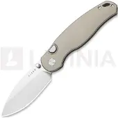 Kizer Cutlery Phoca BD 14C28N kääntöveitsi, Sand Aluminum, Satin