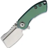 Kansept Knives Mini Korvid Linerlock Green Anodized Ti kääntöveitsi