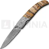 Browning Damascus Linerlock Mammoth kääntöveitsi