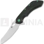 Olamic cutlery Wayfarer 247 Mouflon kääntöveitsi, Dark Matter, Green