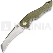Artisan Eagle Linerlock Green D2