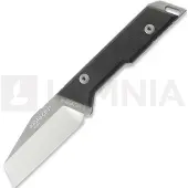 NN Knives Proto City Wharncliffe veitsi, Black G-10