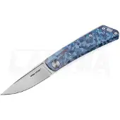 RealSteel Luna TC04 - Blue Camo/Satin kääntöveitsi