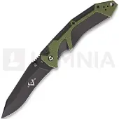 V Nives Fractal Linerlock A/O kääntöveitsi, vihreä