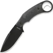 Lionsteel H2B Drop Point Block GBK Black G10 fixed knife, Tommaso Rumici design