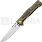 Lionsteel Skinny Aluminum S/W kääntöveitsi, Green