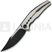 We Knife Kyklos WE23086-3 Blackwashed M390, Satin Black Titanium, pocket knife