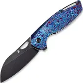 Kansept Knives Model 6 Framelock Timascus