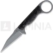 Toor Jank Shank W veitsi, Black G-10, Gray Gun-Kote