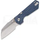 Vosteed Hedgehog - Satin & Brushed - GT-Mascus kääntöveitsi, Black & Blue