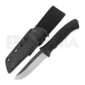 Rokka Korpisoturi puukko, musta, kydex tuppi