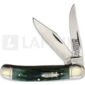 Marbles Copperhead Green Stag Bone kääntöveitsi