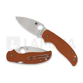 Spyderco Sage 5 Burnt Orange G-10 CPM REX 121 kääntöveitsi