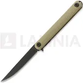 Spartan Blades Nemec Folder SFBL12TN, Black PVD CPM S35VN, Tan Sculpted GFN pocket knife, Ondej Nmec design