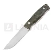 Brisa Trooper 115, scandi, green canvas micarta