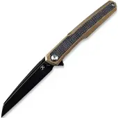 Kansept Knives Arcus Gold Framelock