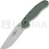 Ontario RAT-1 kääntöveitsi, vihreä/satin