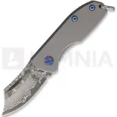 BucknBear Mini EDC kääntöveitsi, damascus