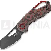 MKM Knives Isonzo Cleaver BW kääntöveitsi, Lava Flow CF