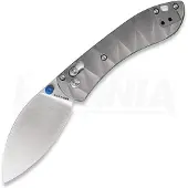 Vosteed Mini Nightshade - Satin - Titanium kääntöveitsi, harmaa