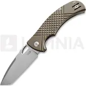MKM Knives Ciras - Stonewash - G10 kääntöveitsi, oliivinvihreä