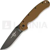 Ontario RAT-1 kääntöveitsi, ruskea/musta