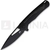 CMB Made Knives Spear Framelock CF kääntöveitsi, musta