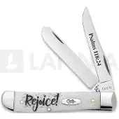 Case Cutlery Smooth Natural Bone Mini Trapper Rejoice linkkuveitsi