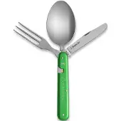 Mercury Rover Camping Cutlery, vihreä