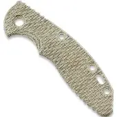 Hinderer 3.0 XM-18 Scale Textured Micarta Natural kahvapalat