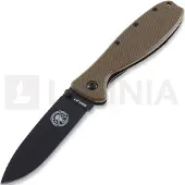 ESEE Zancudo kääntöveitsi, coyote brown/musta