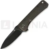 QSP Knife Hawk Black Copper kääntöveitsi