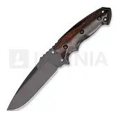 Hogue Tactical Fixed Blade, Wood Cocobolo Scales