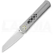 Kizer Cutlery Feist 2 X Series Reverse Tanto kääntöveitsi, Gray Titanium, Stonewash