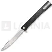 Ocaso Solstice 9HFS, S35VN Harpoon Satin Carbon, pocket knife