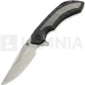 Olamic cutlery Wayfarer 247 CTS-XHP Suna kääntöveitsi, Black Rocks Sculpted