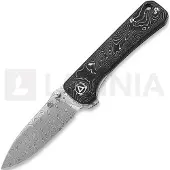 QSP Knife Hawk Damascus kääntöveitsi