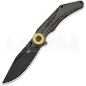 Bestech Seraph - Blackwash - Titanium kääntöveitsi, bronzed