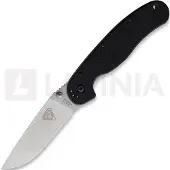 Ontario Rat 1.5 - Magnacut - G10 kääntöveitsi, musta