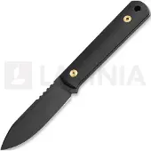 Böker Germany BFF Packlite 120751 Allblack Stargaze, fixed knife, Lucas Burnley design