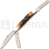 Bear & Son Large Stockman Stag Bone kääntöveitsi