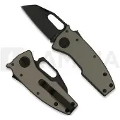 Demko Knives Nano Shark Stealth 20CV Shark Foot Artillery Grey kääntöveitsi