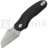 Twisted Assisted Fortis Sheepfoot kääntöveitsi, Black G-10, Stonewash