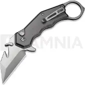 CIVIVI Amaroq C24018-1 Satin Nitro-V, Gray Aluminium, pocket knife, Tony Sentmanat design