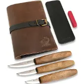 BeaverCraft Tools Premium Whittling Set With Walnut Handles