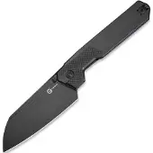 CIVIVI Hid C23008-1 Blackwashed, Black G10, pocket knife, Ostap Hel Design