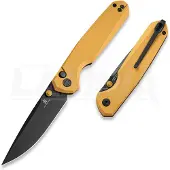 Bestechman Velix - PVD - G10 kääntöveitsi, keltainen