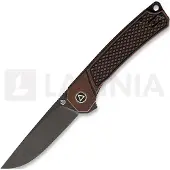 QSP Knife Osprey Linerlock Copper kääntöveitsi, musta